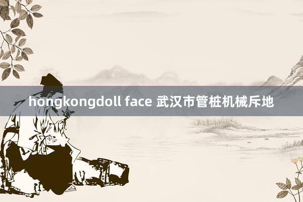 hongkongdoll face 武汉市管桩机械斥地